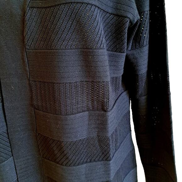 Karen Scott Open Front Knit Cardigan - Picture 5 of 7